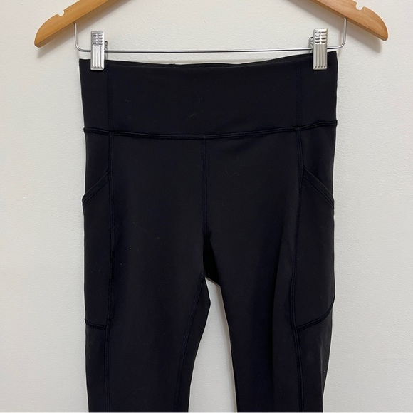 Lululemon Invigorate High-Rise Tight 25" Black Size 6 - Picture 3 of 6